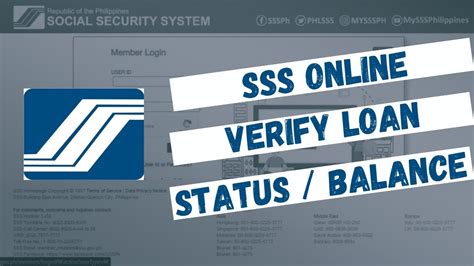 how to check sss pension loan status|How to Check SSS Loan Balance and Status (SSS .